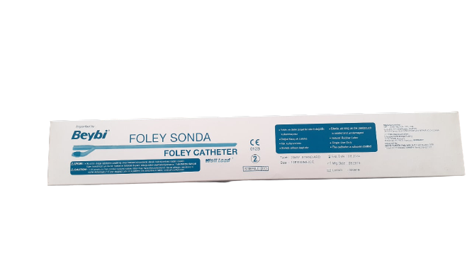 Beybi Lateks Foley Sonda (No:14 - Yeşil) 2 Yollu