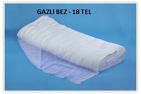 Gazlı Bez-Top Rulo - 18 Tel