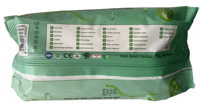 DIVARESE Islak Havlu / Mendil 90’lı x 12 Paket (1080 Yaprak)