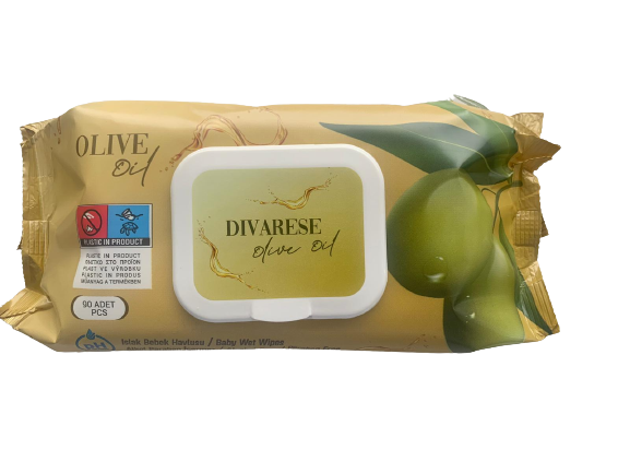 DIVARESE Islak Havlu / Mendil 90’lı Paket