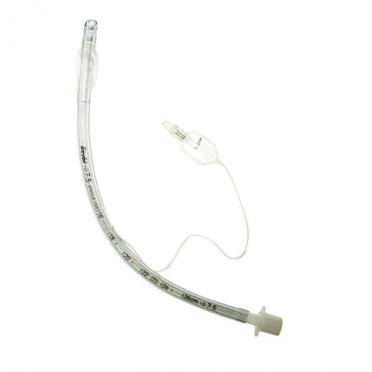 Endotrakeal Tüp (Entübasyon) Spiralli  Kaflı Balonlu 4.0 mm 5-Adet