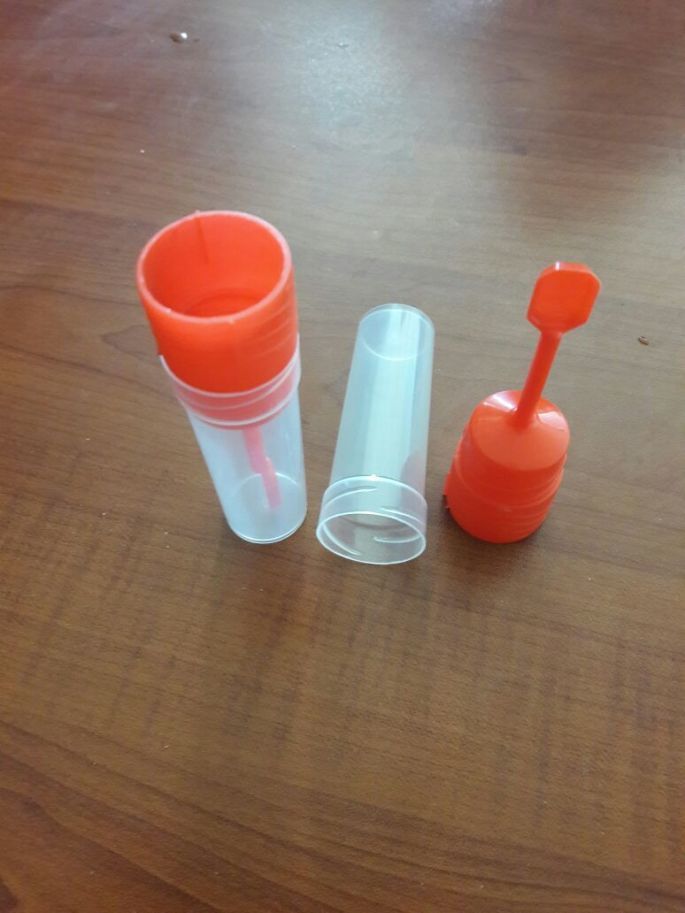 Gaita Kaşıklı Toplama Kabı 15 ml / Stool Collection Container with Spoon 15 ml