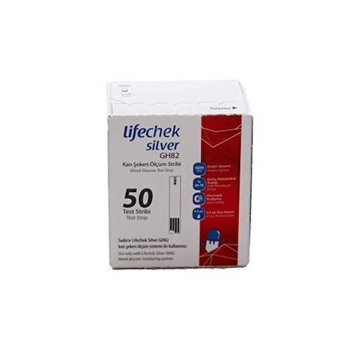 lifechek Silver GH82 Kan Şekeri Ölçüm Stribi - 4’lü Kutu - 200 Adet