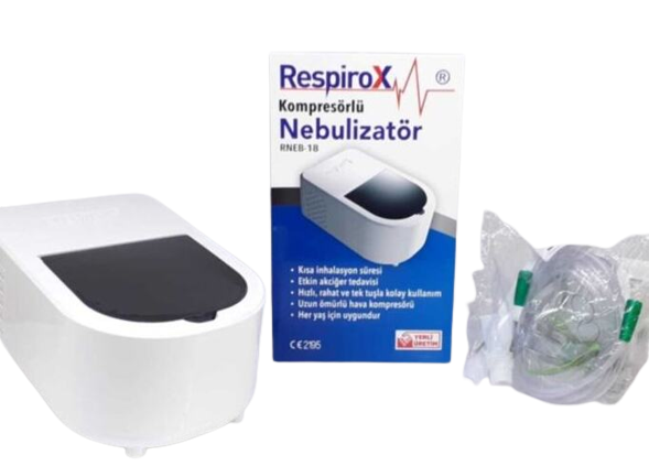 Respirox RNEB-18 Kompresörlü Nebulizatör