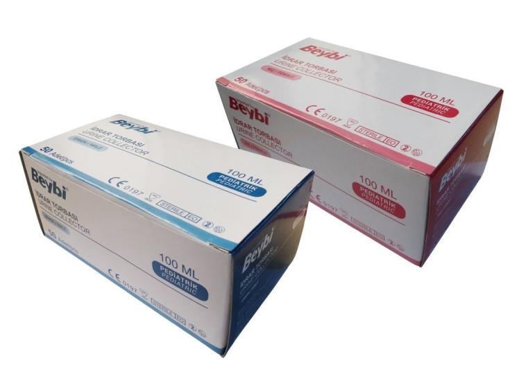 Beybi Pediatrik İdrar Torbası Kız-Erkek 1 Kutu (50 Adet)