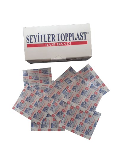 Topplast Bası Bandı 38 mm x 72 mm 50’li Paket