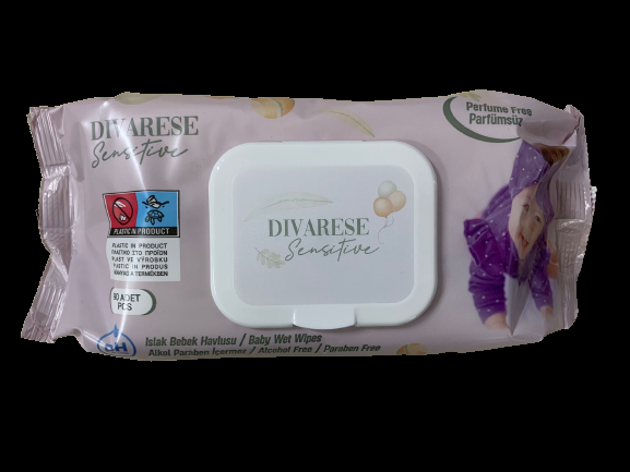 DIVARESE Islak Havlu / Mendil 90’lı x 12 Paket (1080 Yaprak)