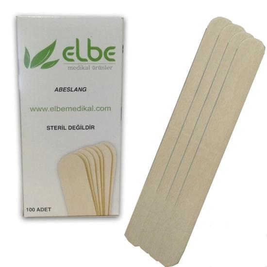 elbe (Maun) Abeslang & Tahta Dil Basacağı & Spatula 100 Adet