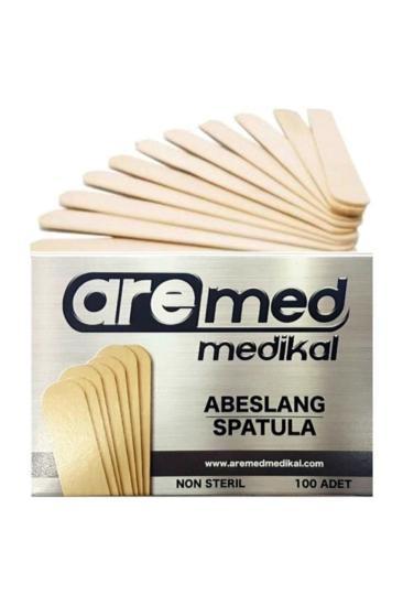 aremed  Abeslang & Tahta Dil Basacağı & Spatula 100’lü Paket