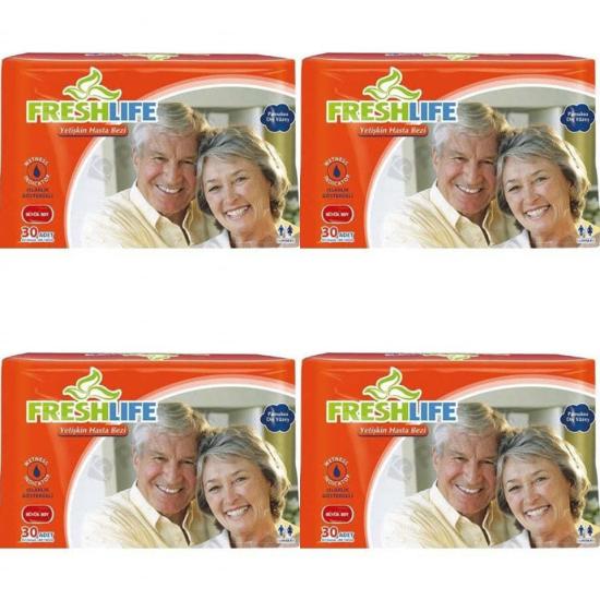 FRESHLIFE Yetişkin Hasta Bezi (Large) 4 x 30’lu Pk / Koli