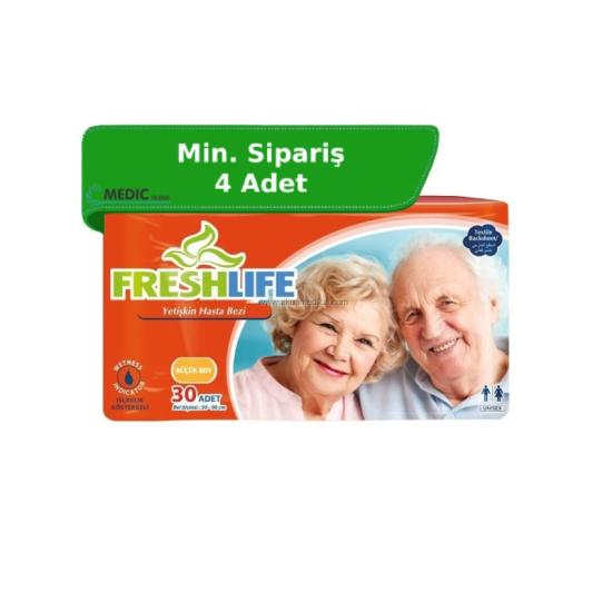 FRESHLIFE Yetişkin Hasta Bezi (Small) 30’lu Paket
