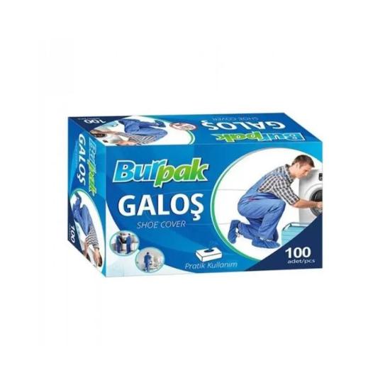 Burpak Tek Kullanımlık 100’lü Galoş (Mavi)