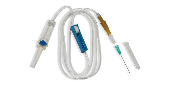 Serum Seti - İnfüzyon Seti - 500 Adet- 1 Koli (Kilitsiz-Luer Slip)