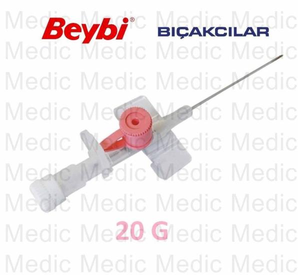 Pembe İntraket-iv Kanül-Branül-1 Adet