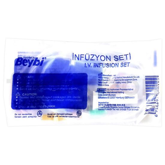 Beybi Serum Seti-İnfüzyon Seti-1 Adet (Kilitsiz-Luer Slip)
