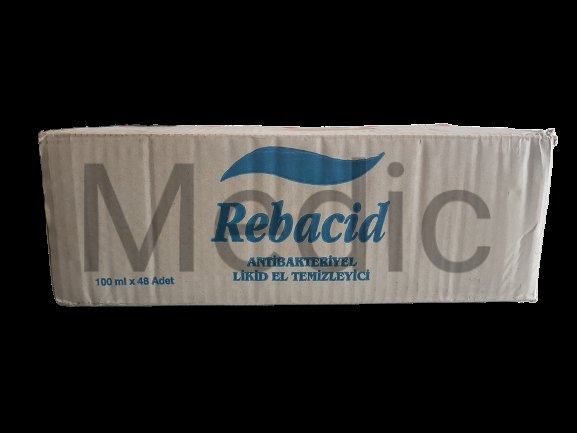Rebacid Antibakteriyel Likit El Dezenfektanı 48 Adet x 100 ml
