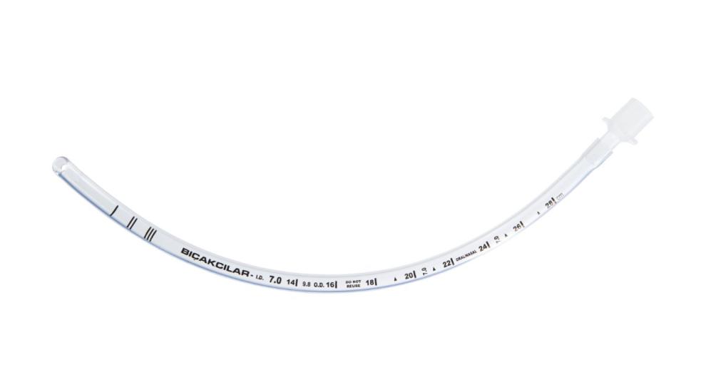 Trakeostomi Tüpü (Kanülü) Kaflı Balonlu 7.0 mm 1-Adet