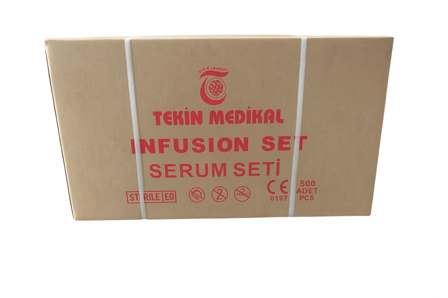 TEKİN MEDİKAL Serum Seti (Kilitli-Luer Lock) - İnfüzyon Seti 500 Adet / Koli