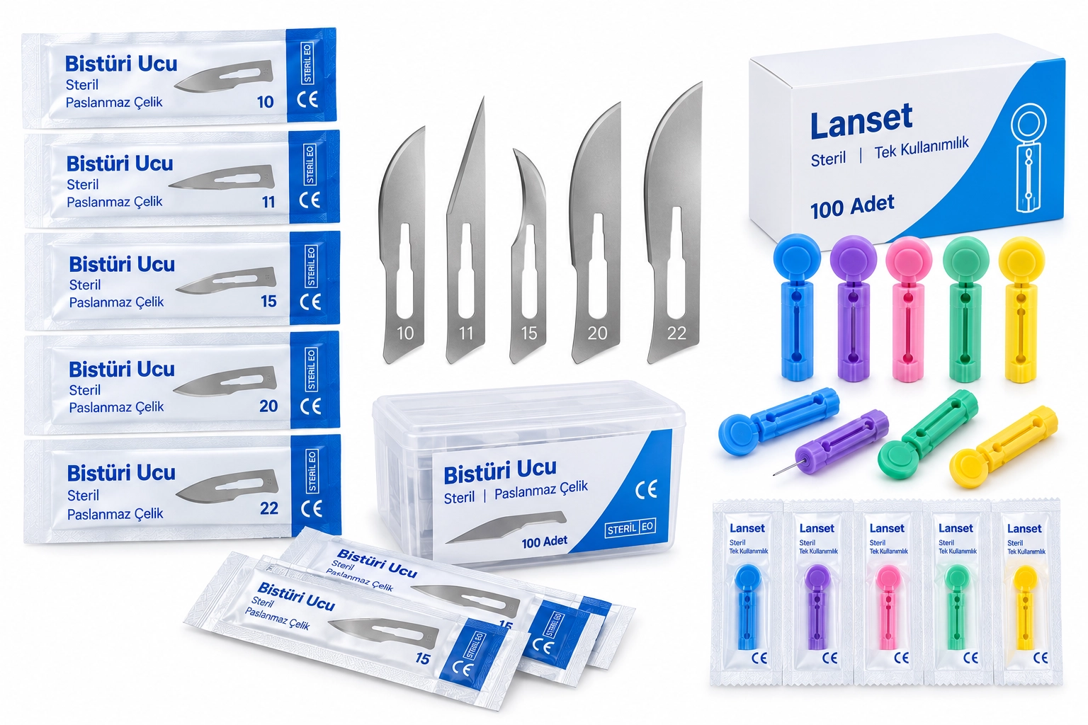  Bistüri Ucu & Lanset